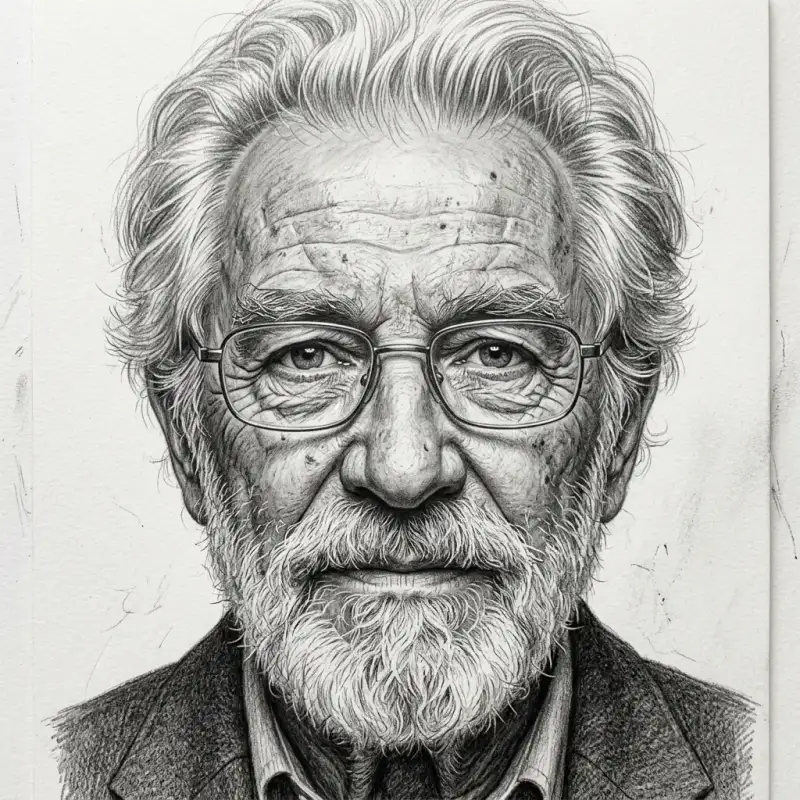 Single Portrait - A4 Pencil Sketch