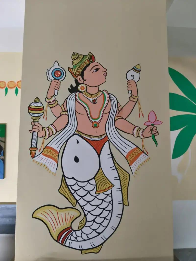Hotel Indoor Wall Painting by Deepak in Delhi - hotel-indoor-wall-painting-delhi-13.webp