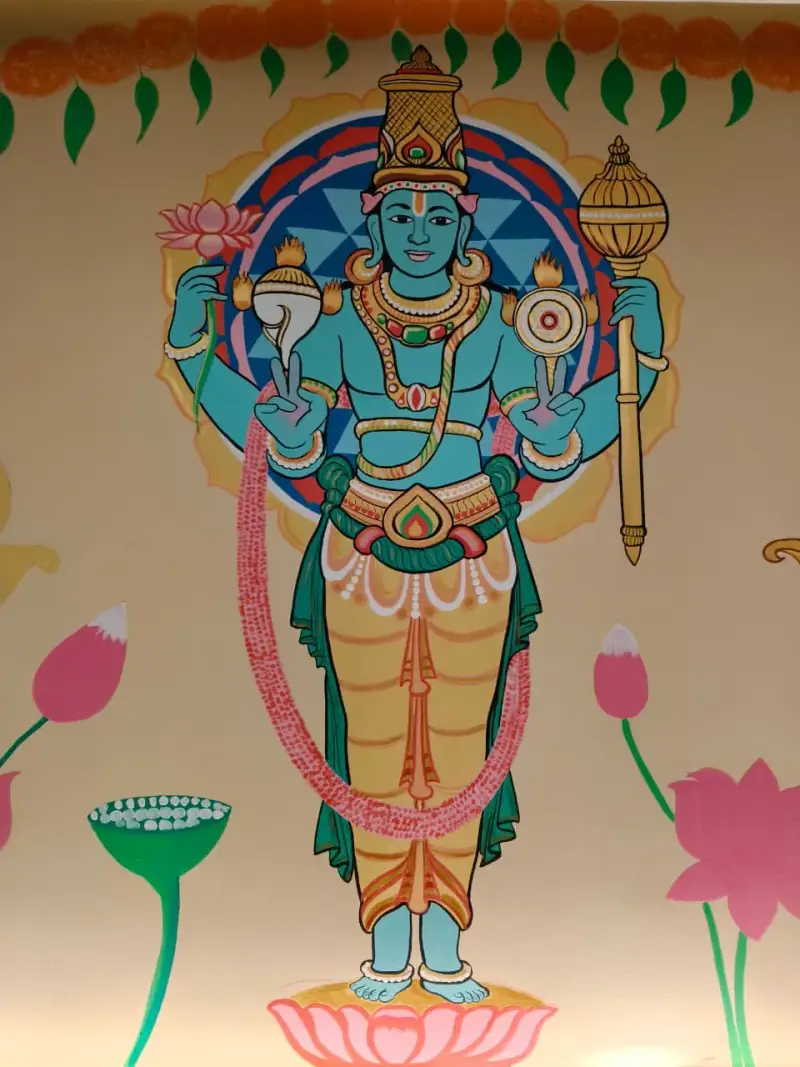 Hotel Indoor Wall Painting by Deepak in Delhi - hotel-indoor-wall-painting-delhi-16.webp