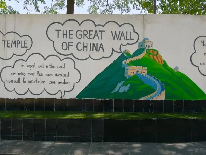 Park Wall Painting by Deepak in Delhi - park-outdoor-wall-painting-delhi-10.webp